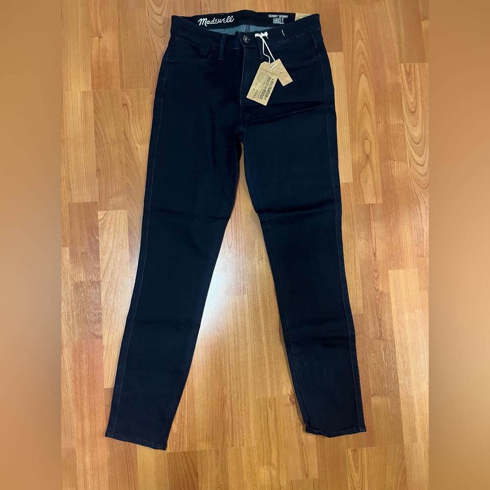 NWT Madewell Jeans Dark Blue Skinny Skinny Ankle Sz 27